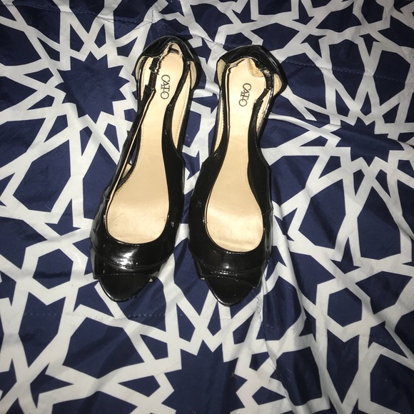 Black open toe - Picture 2 of 2